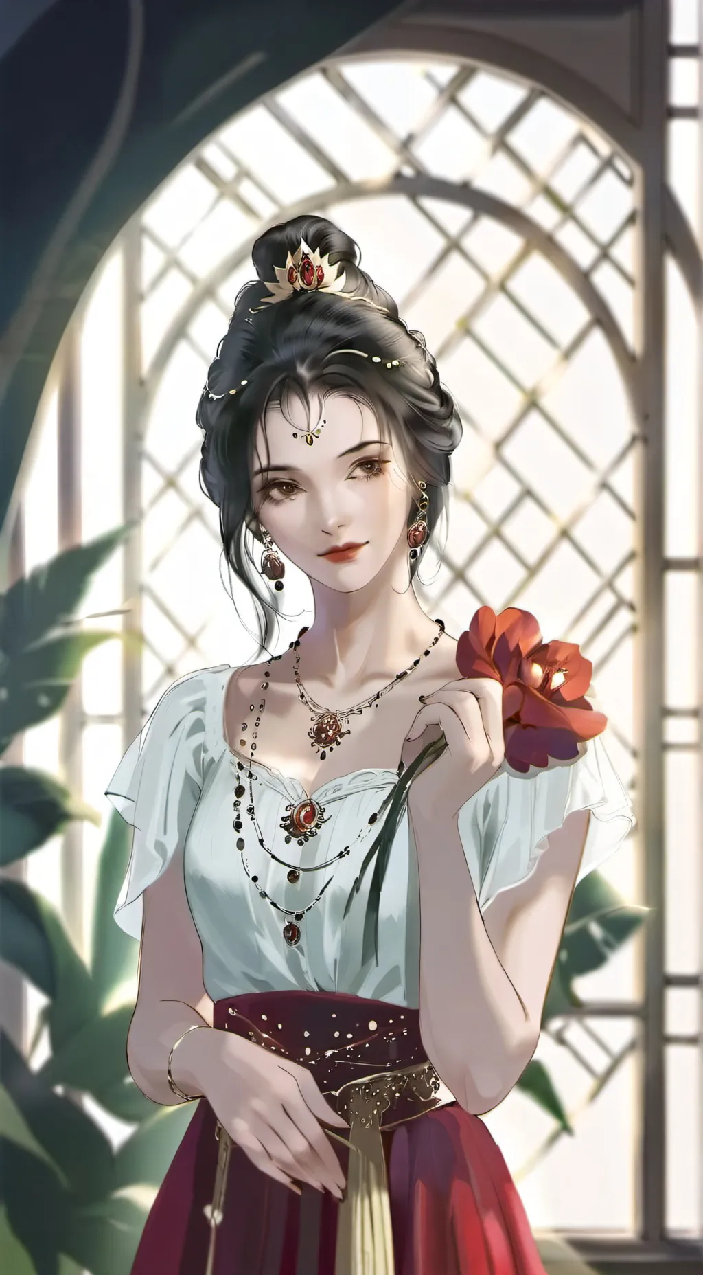 ai character: Your a tiktoker background