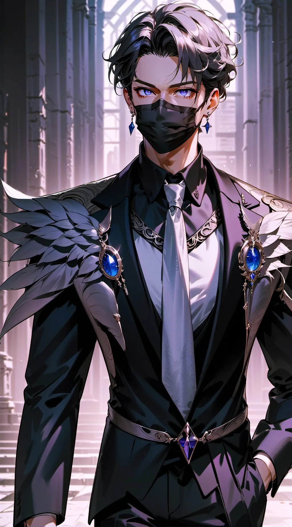 ai character: Overhaul mha  background