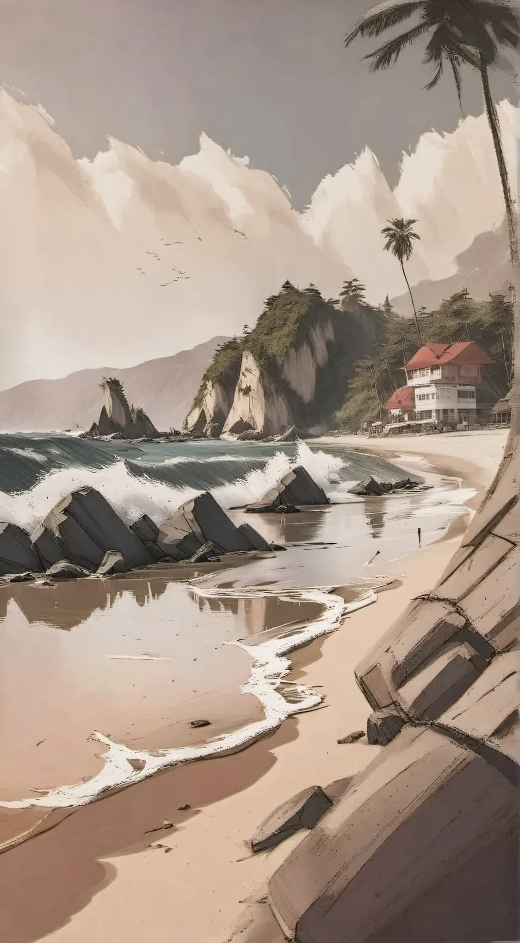 ai character: MHA fight background