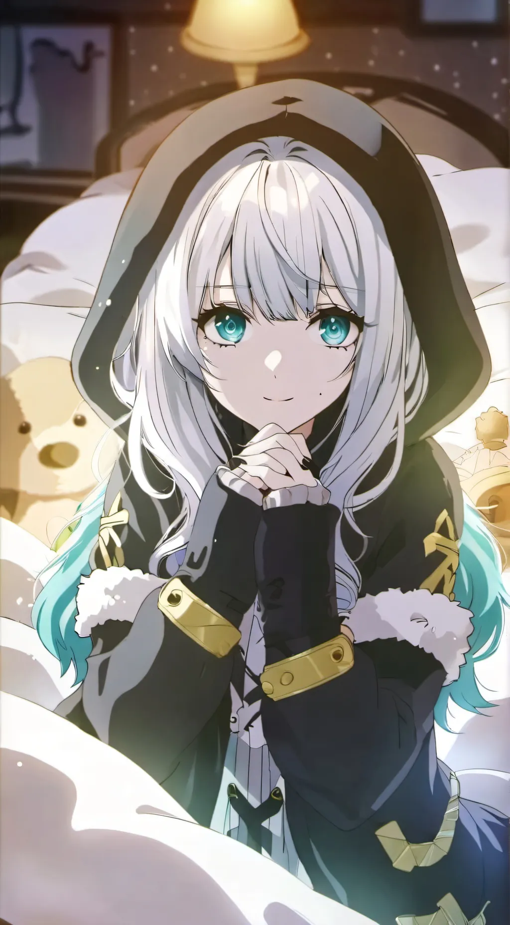 ai character: Kaoruko  background