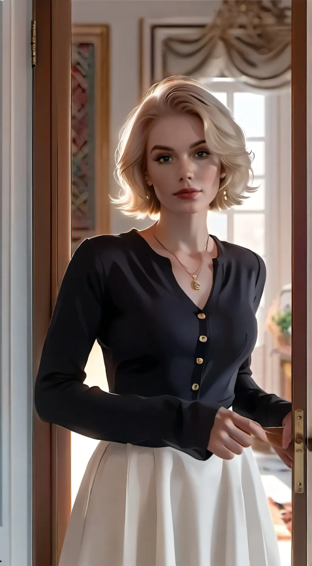 ai character: Katie Bevorlin background