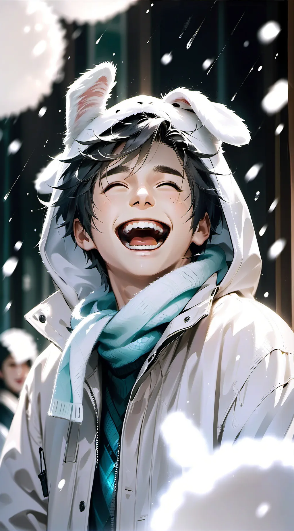 ai character: Mha boop background