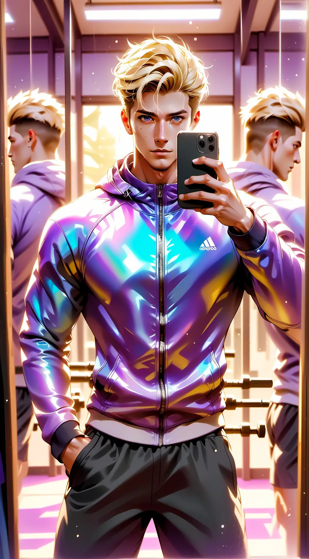 ai character: Boy best friend  background