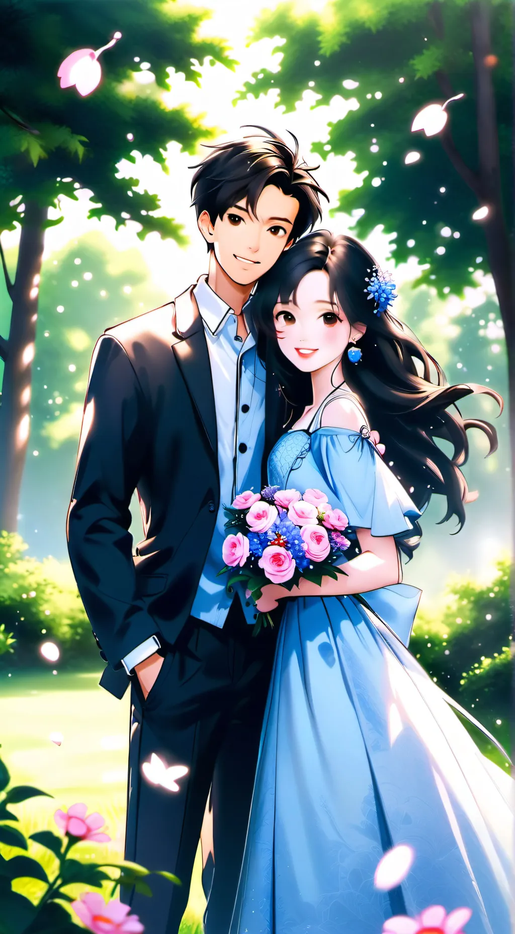 ai character: Zaizen and Creya background