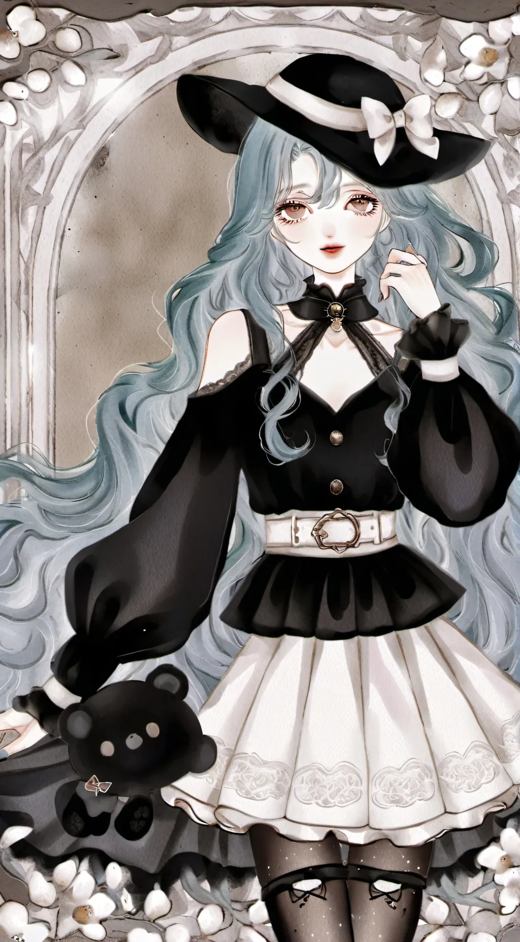 ai character: Doll but 15yrs old background