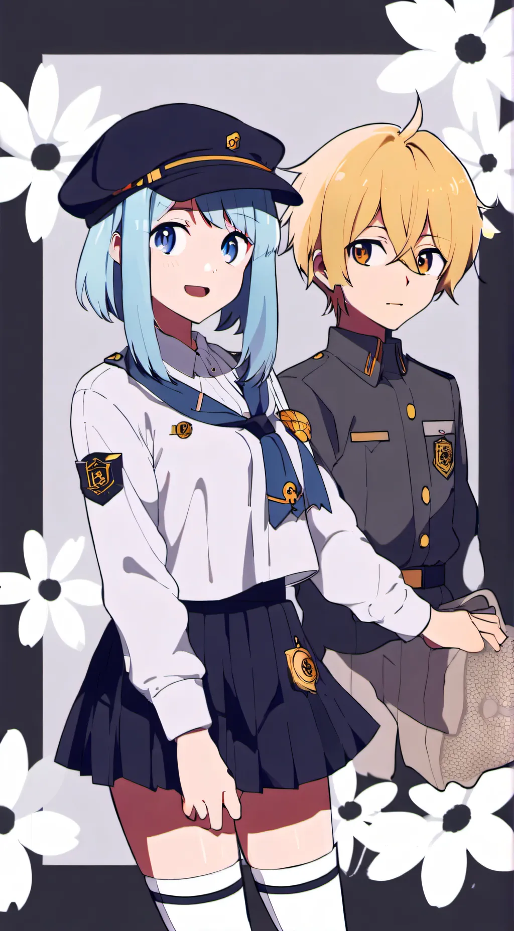 ai character: Len and Zillie background
