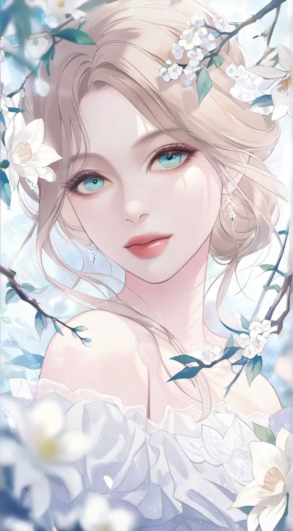 ai character: Golden child~ background