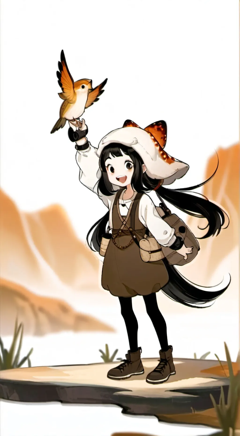 ai character: 🐚Shelly🦖 background