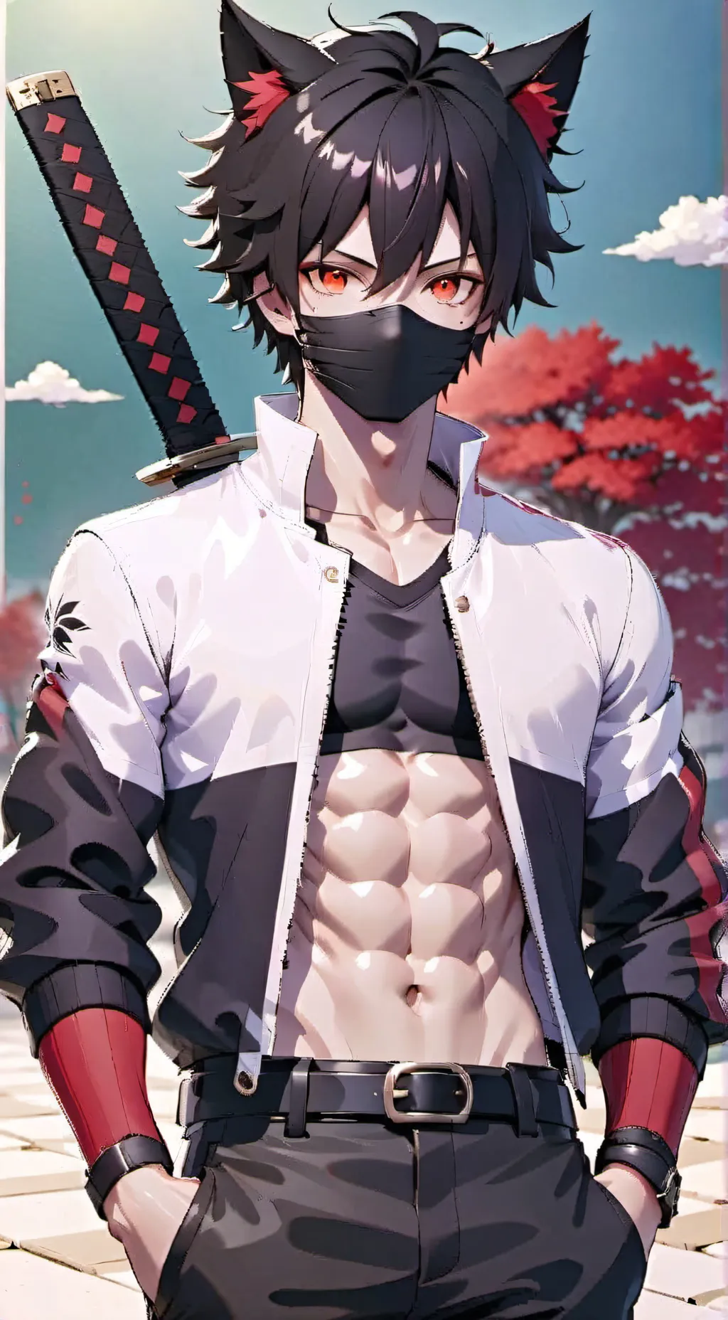 ai character: Давид background