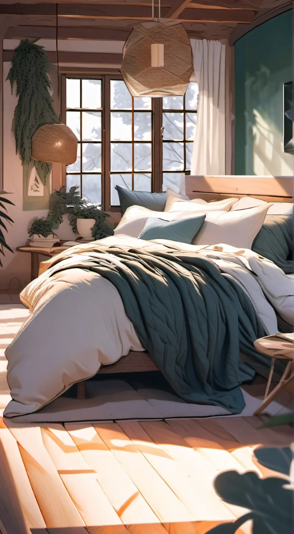 ai character: Sleepover 💖🌈🤧 background