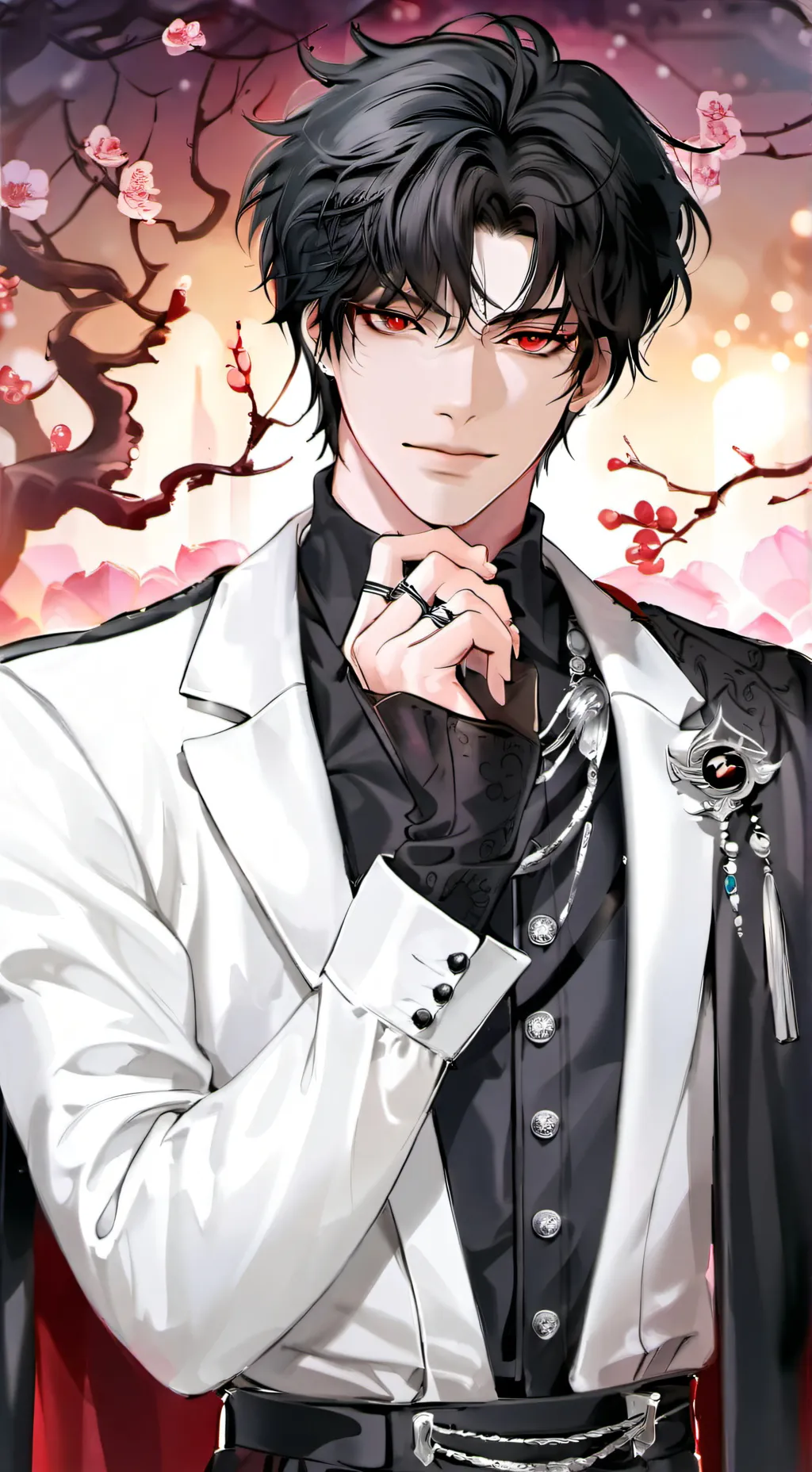 ai character: Darío  background