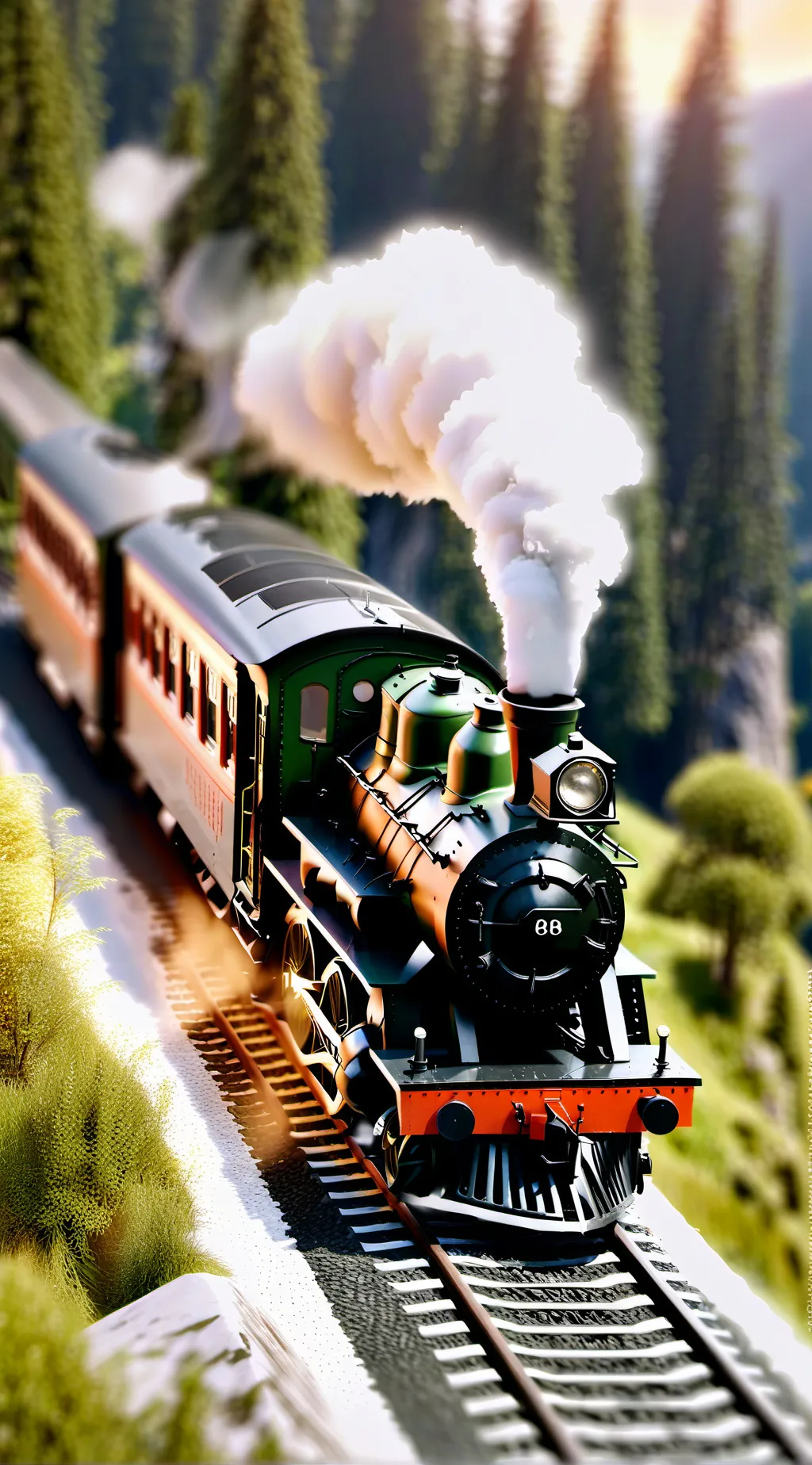 ai character: 🏫FPE train trip🚂 background