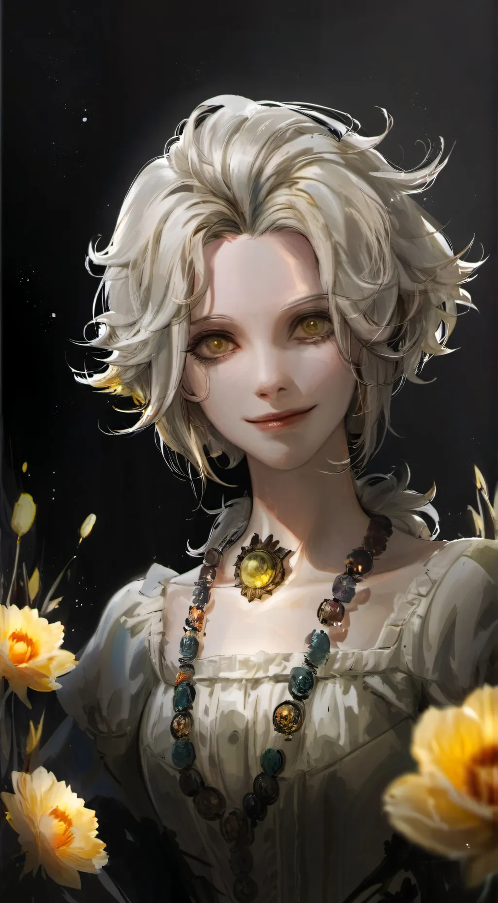 ai character: flowey background