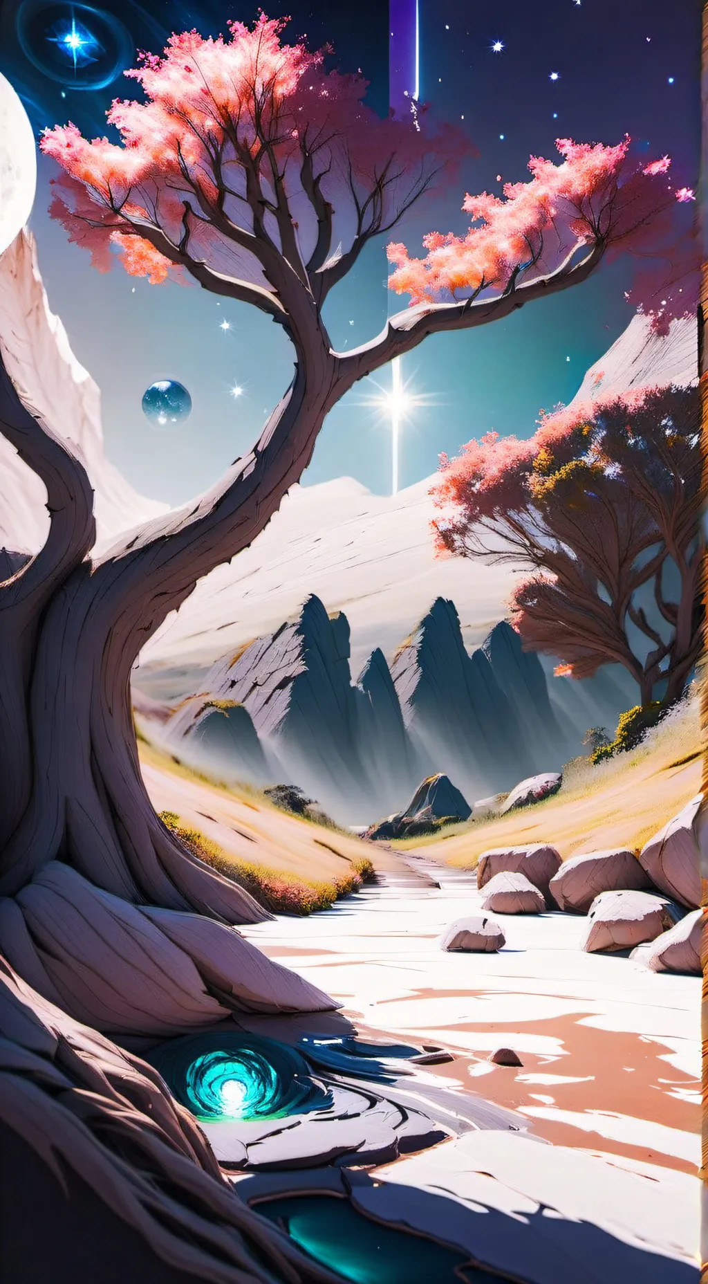 ai character: sla background