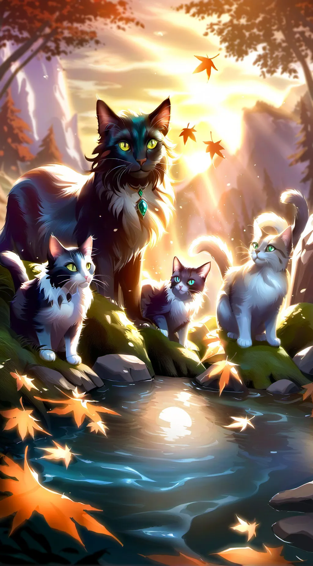 ai character: Thunderclan background