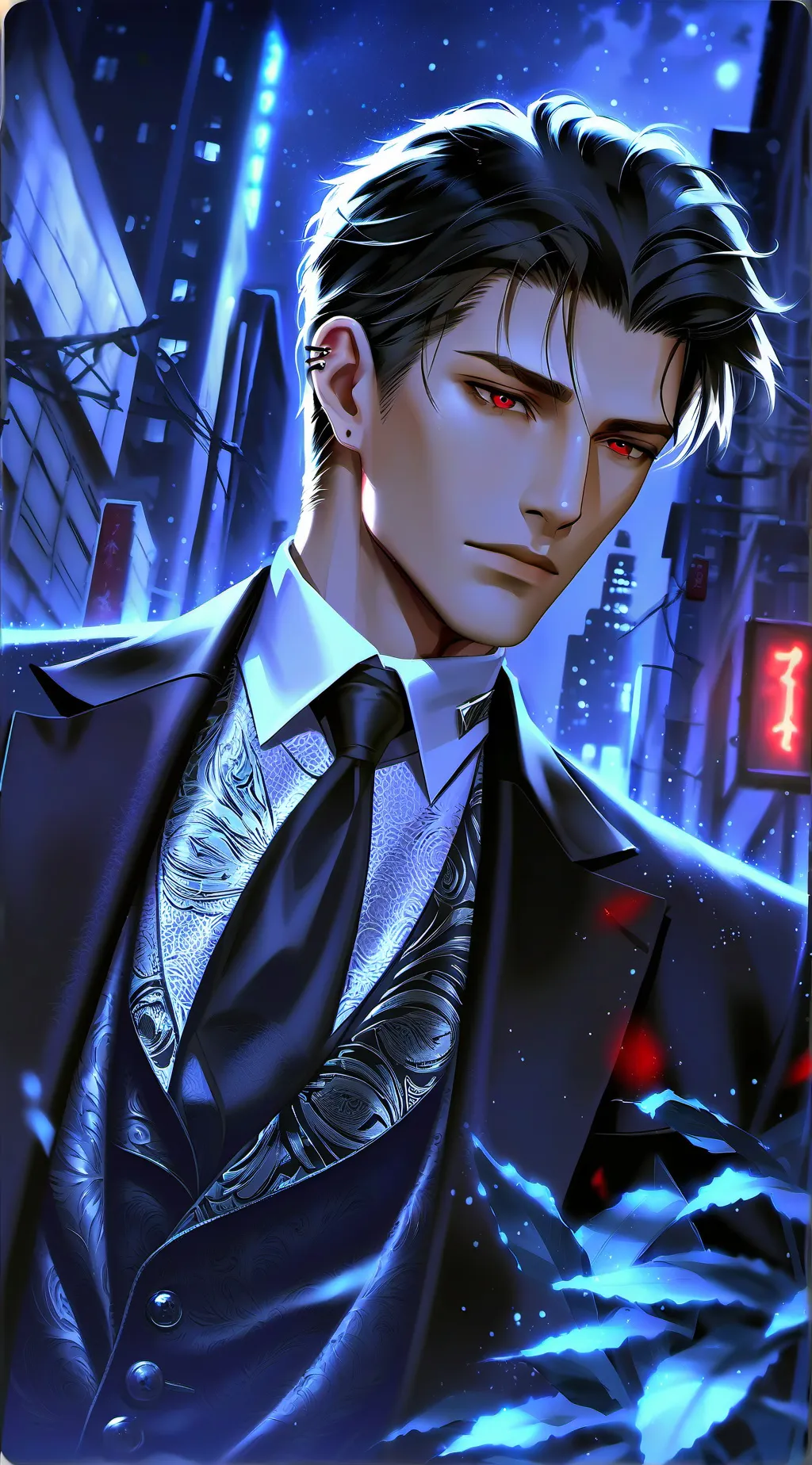 ai character: 𝑋𝑎𝑣𝑖𝑎𝑟 background