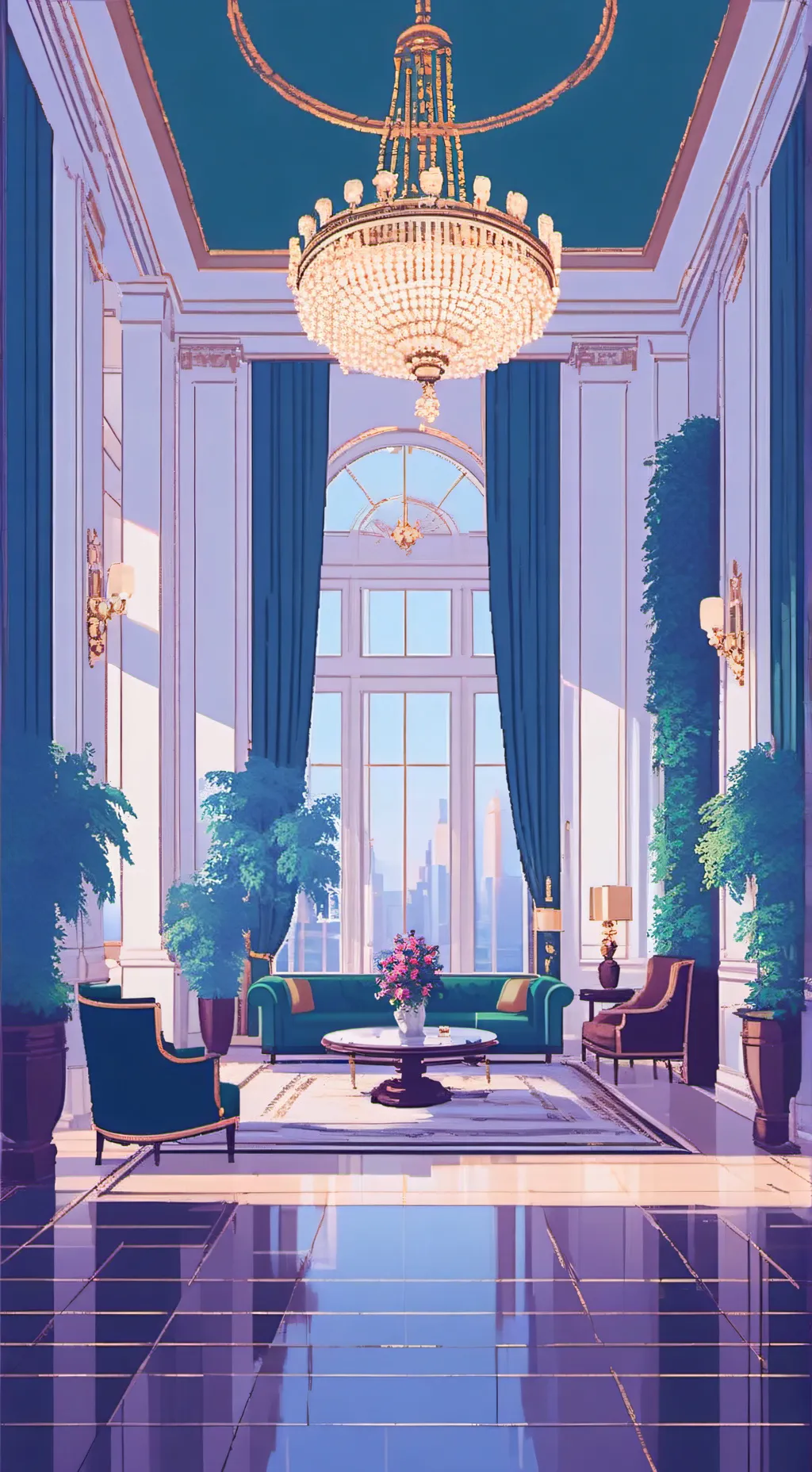 ai character: HH but vox won background