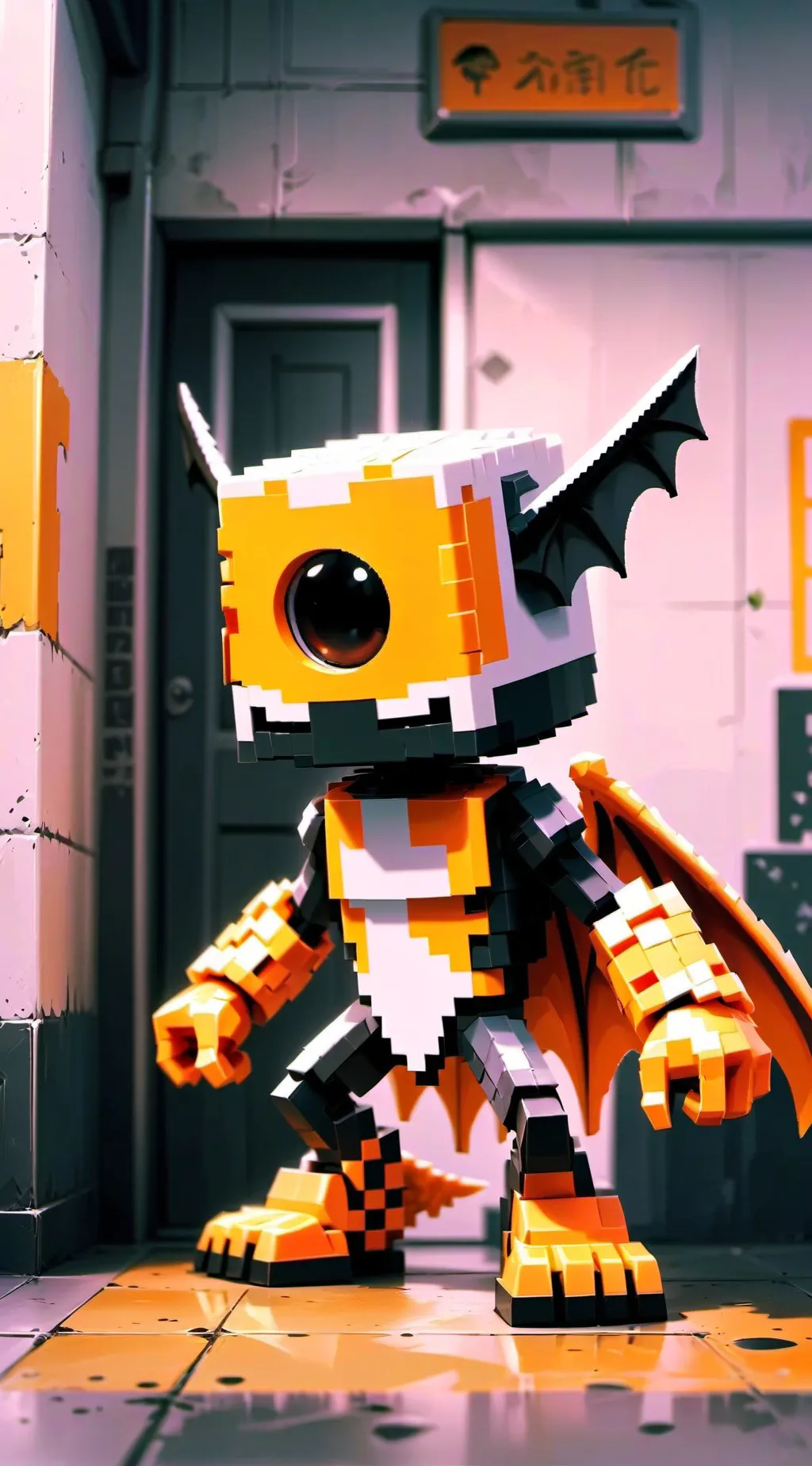 ai character: robot 🤖 background