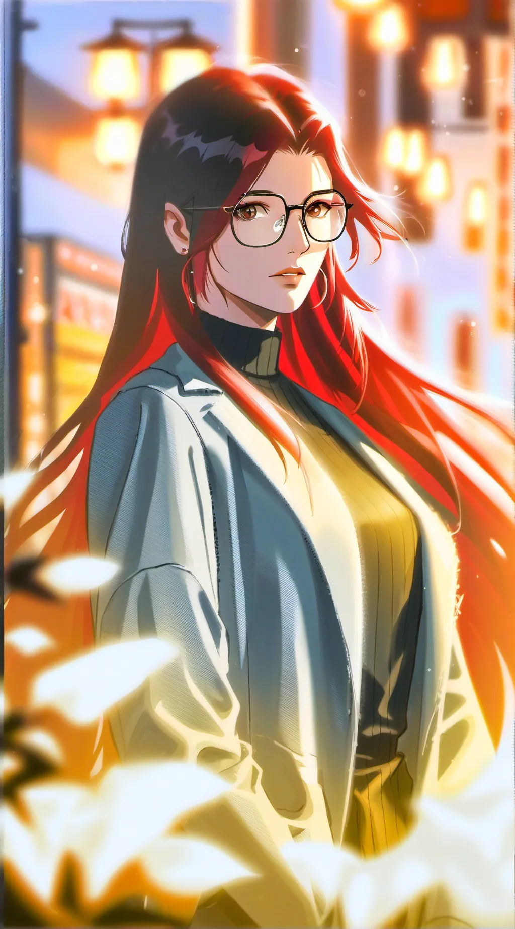 ai character: Luna background