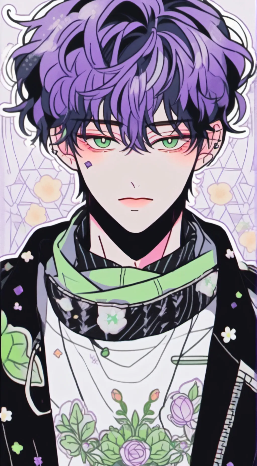 ai character: St sleepover background