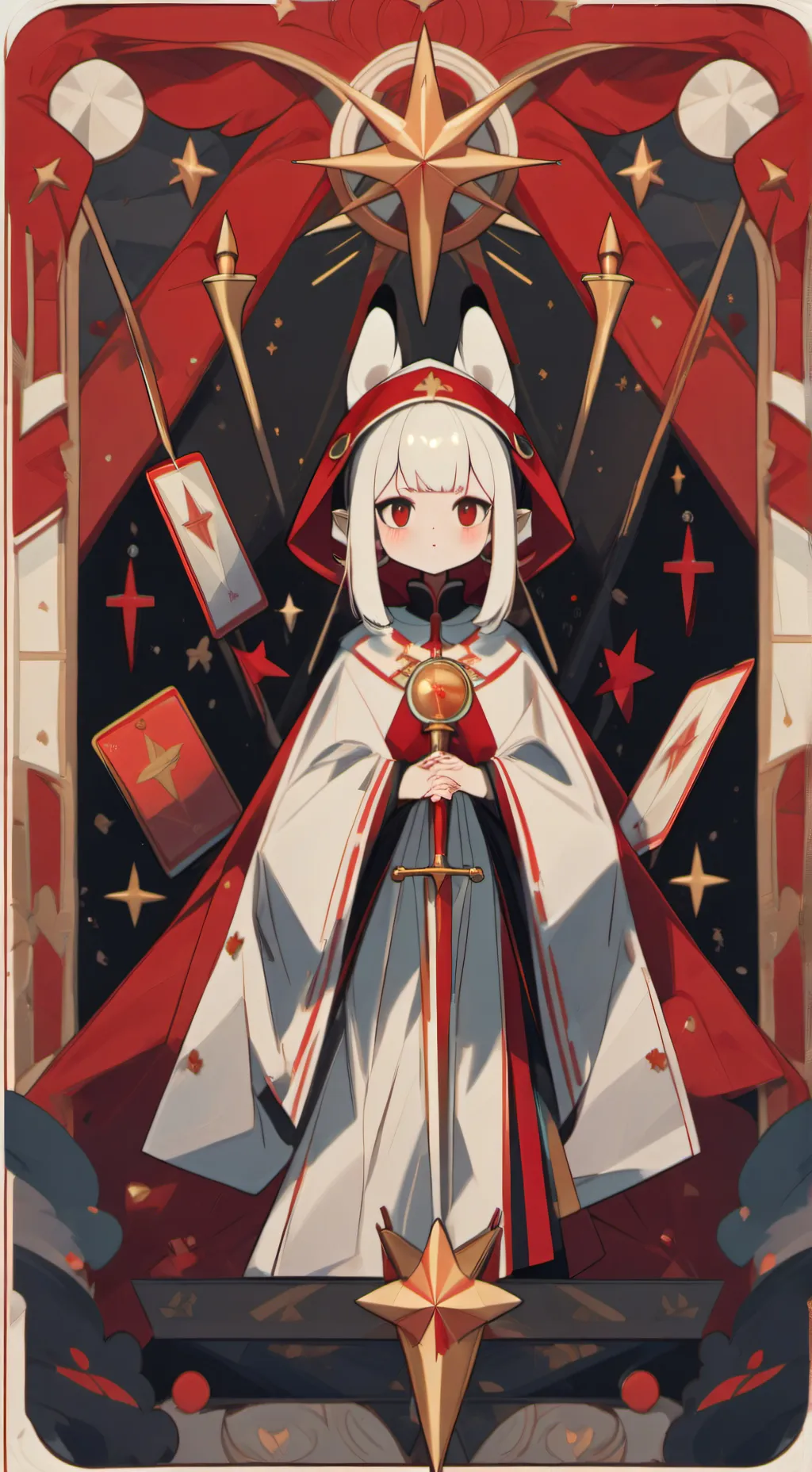 ai character: Cute best sis background