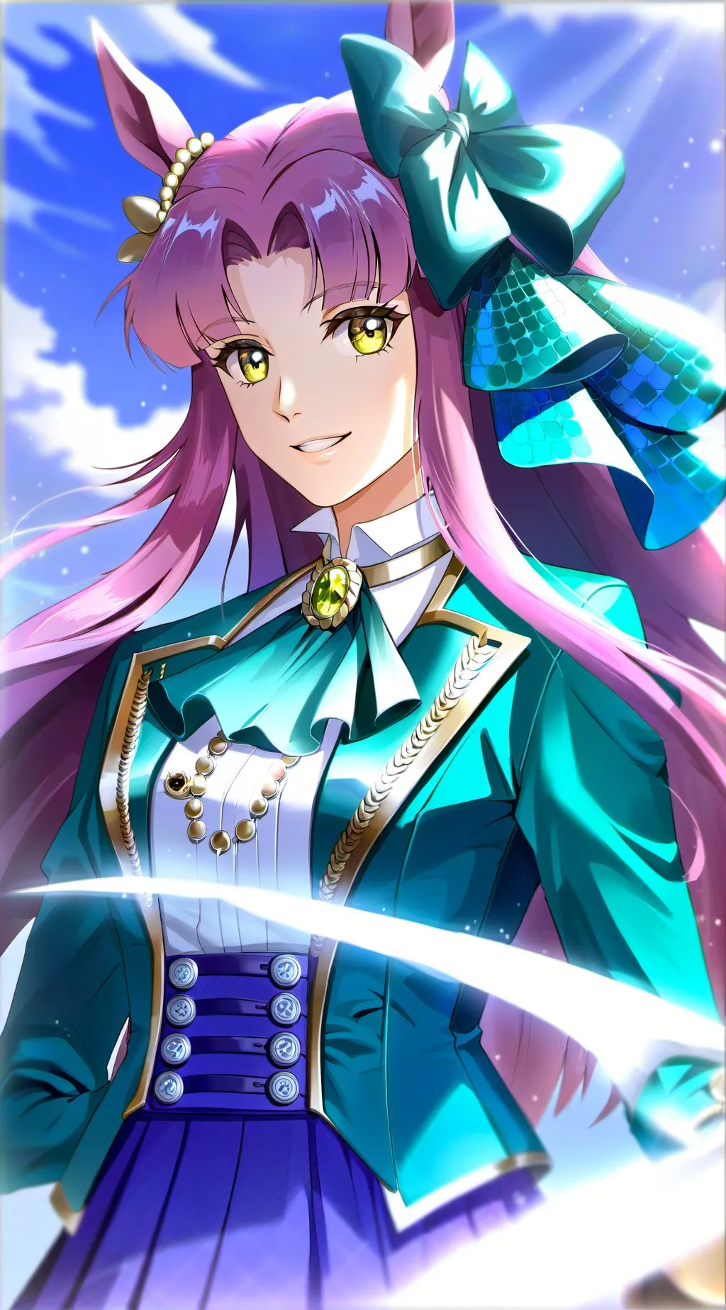 ai character: Saga blm background