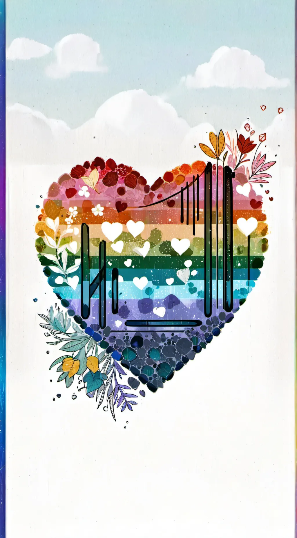 ai character: LBGQT DW🏳️‍🌈💗 background