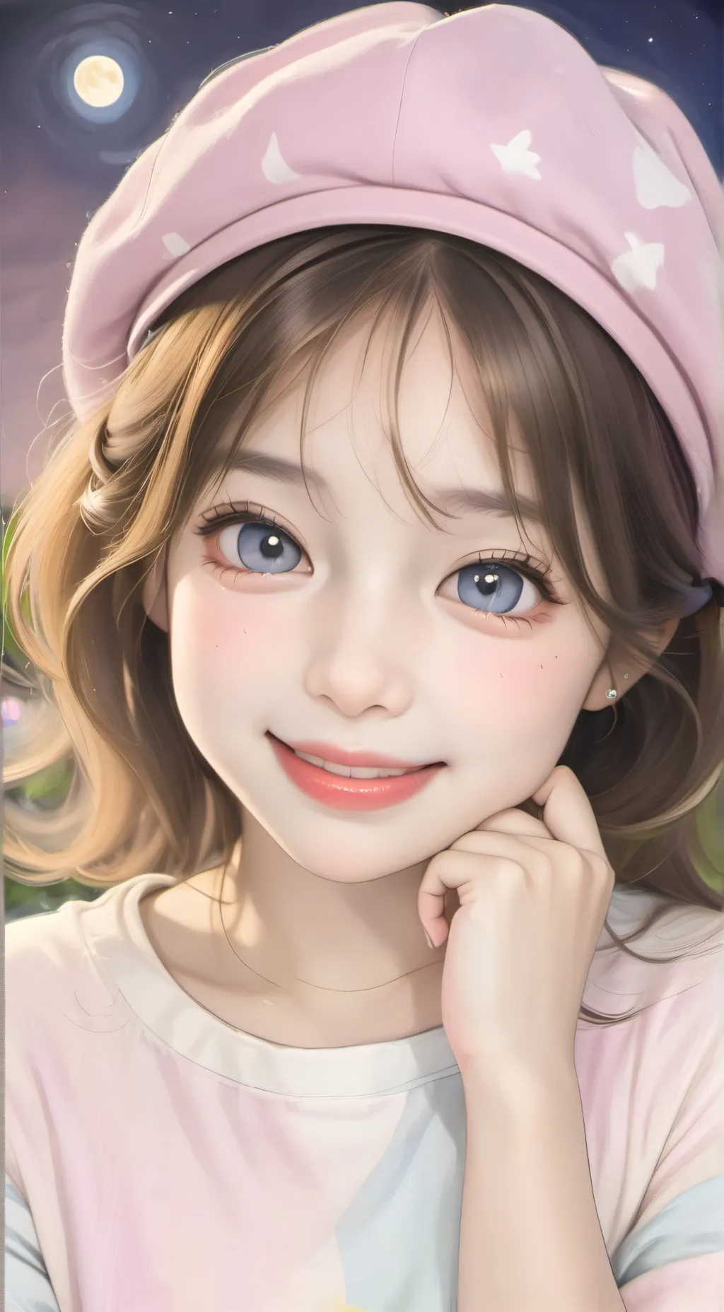 ai character: Ana Júlia  background