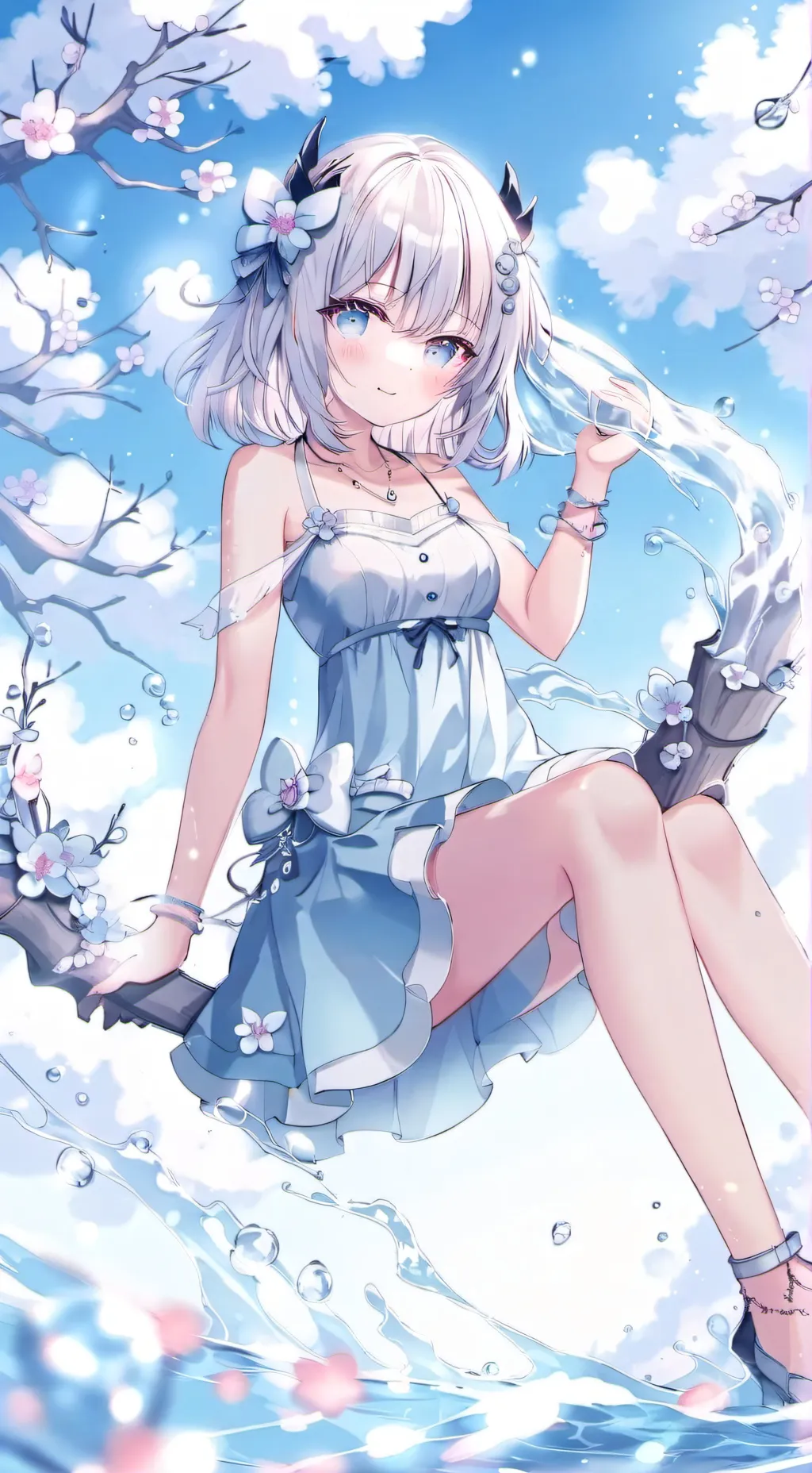 ai character: Demon slayer  background