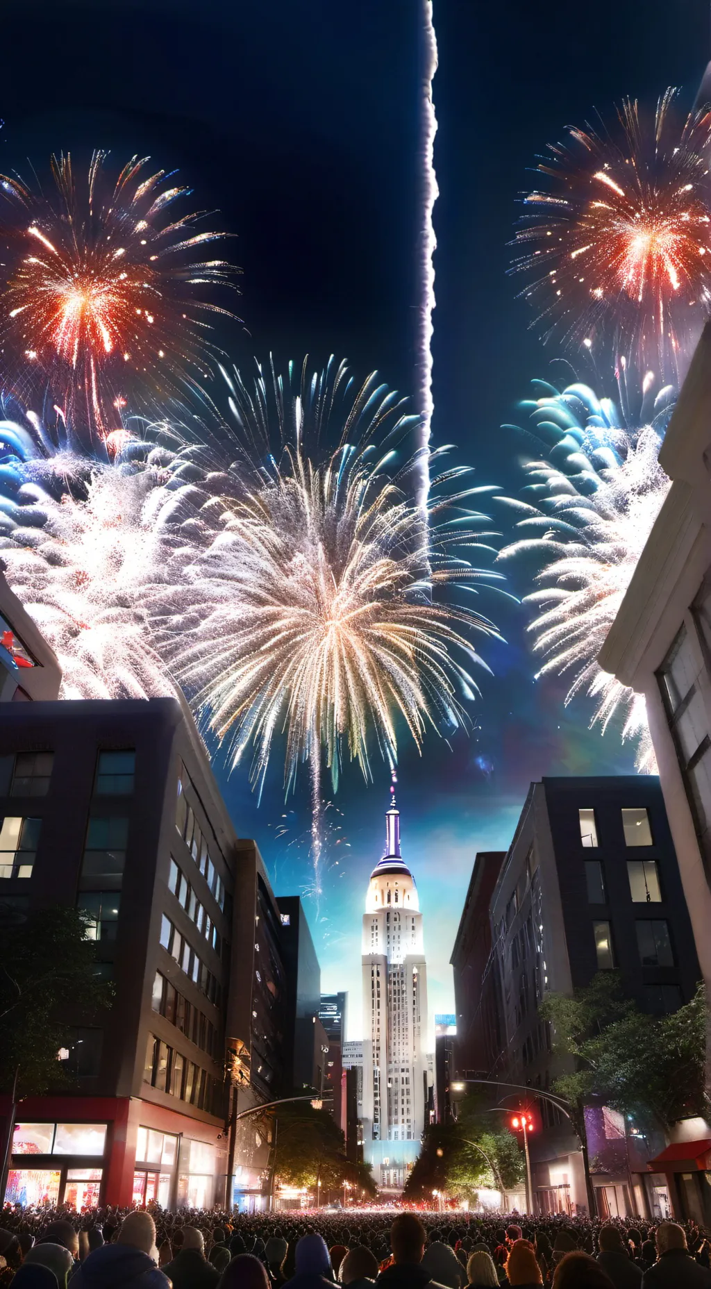 ai character: TADC New Year  background