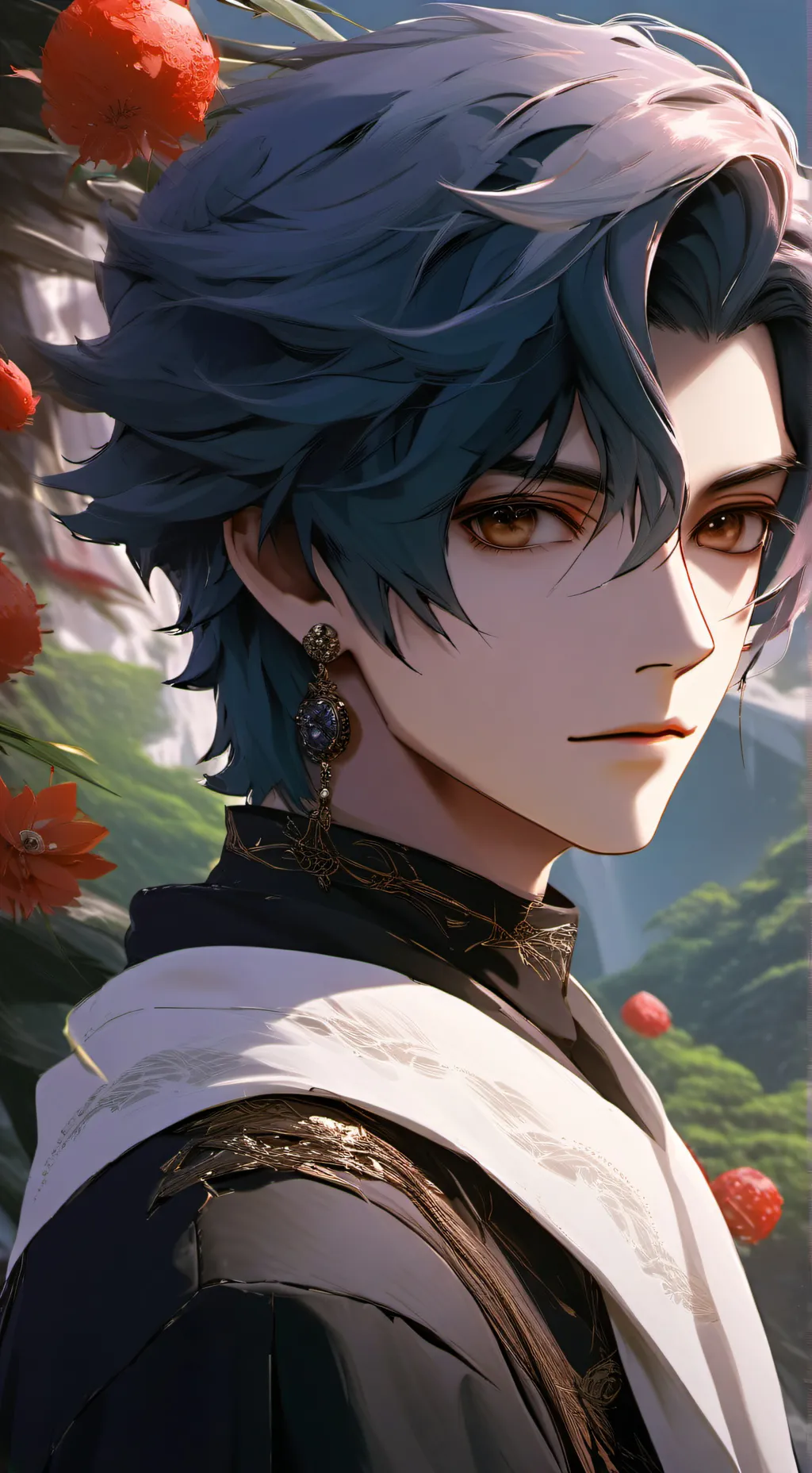 ai character: kaito! background