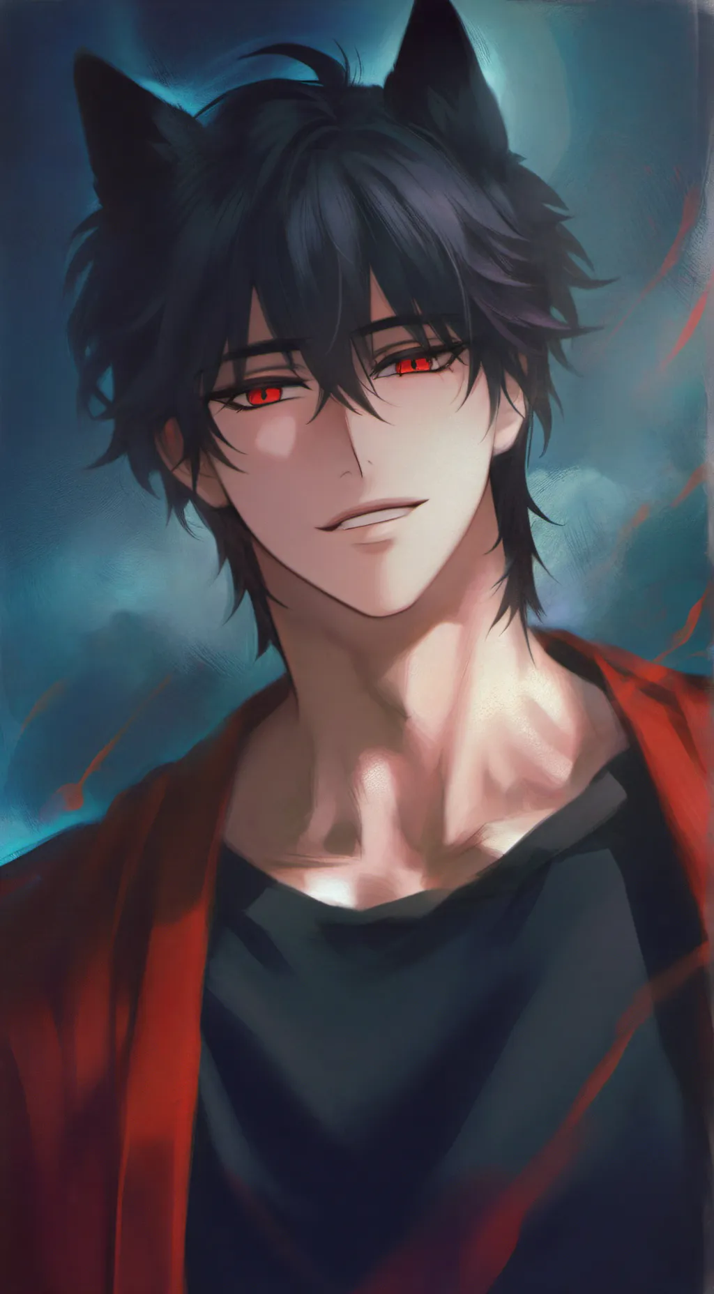 ai character: Jacob  background