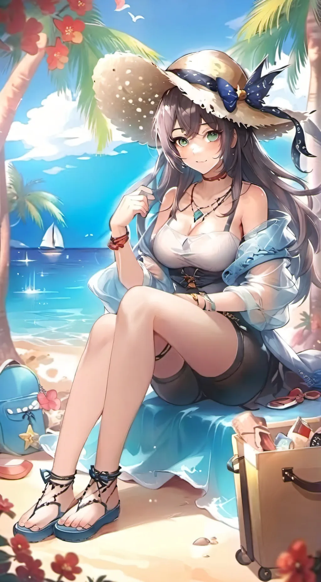 ai character: Miwa background