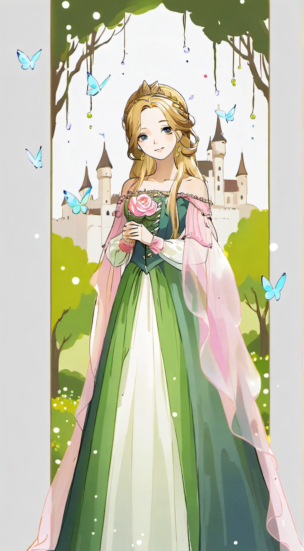 ai character: Princess Amira  background