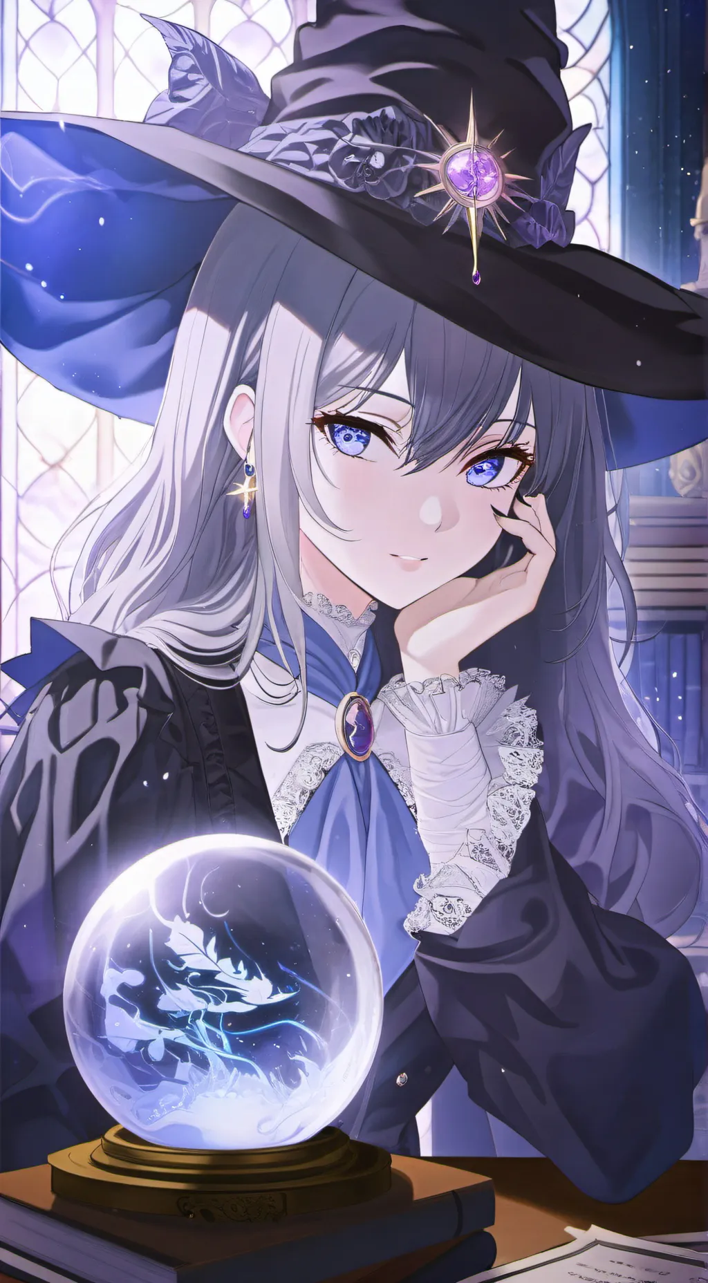 ai character: Aivel 🔮 background