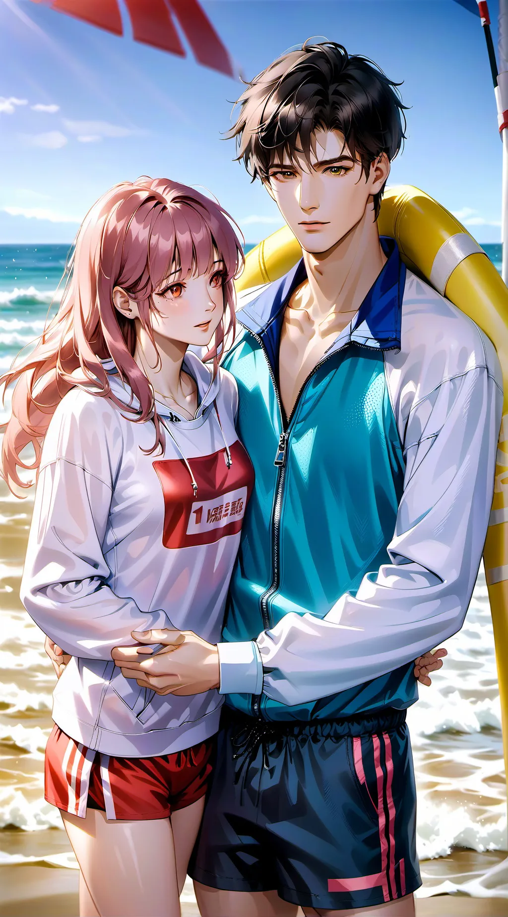 ai character: 🌊 Beyond the Tide background