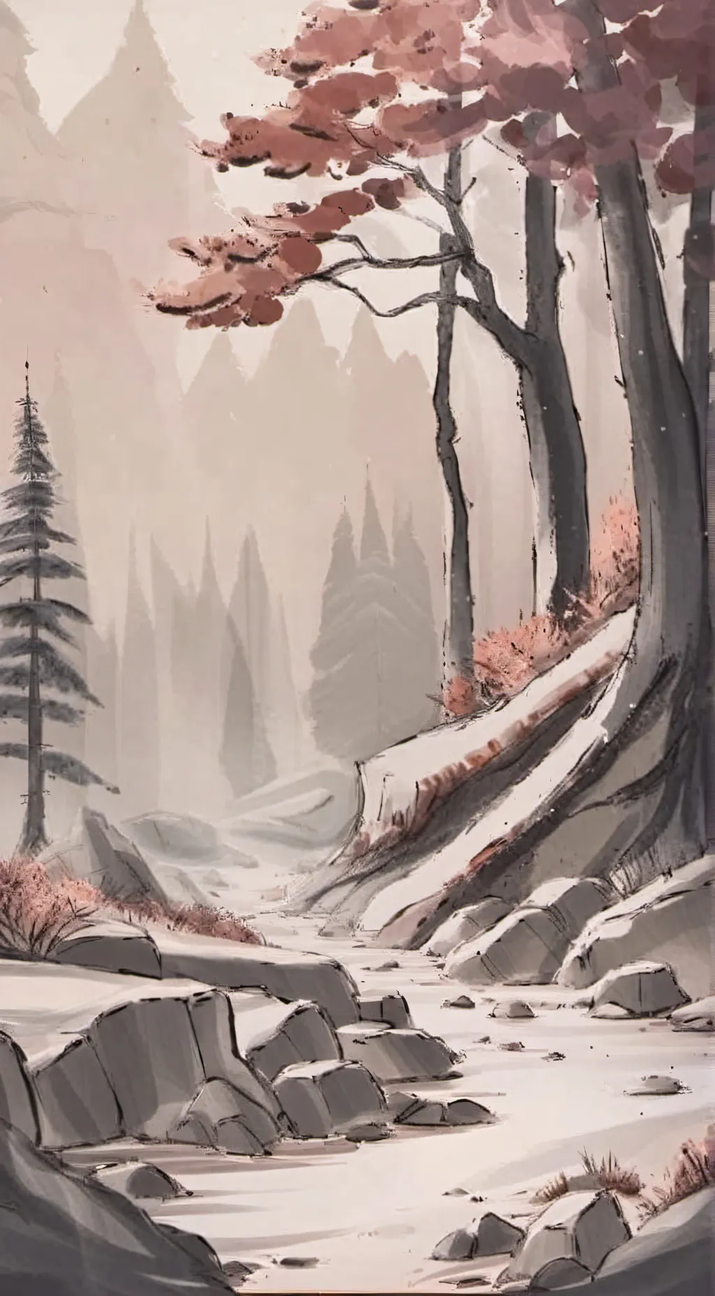 ai character: Dsmp but wildlife  background