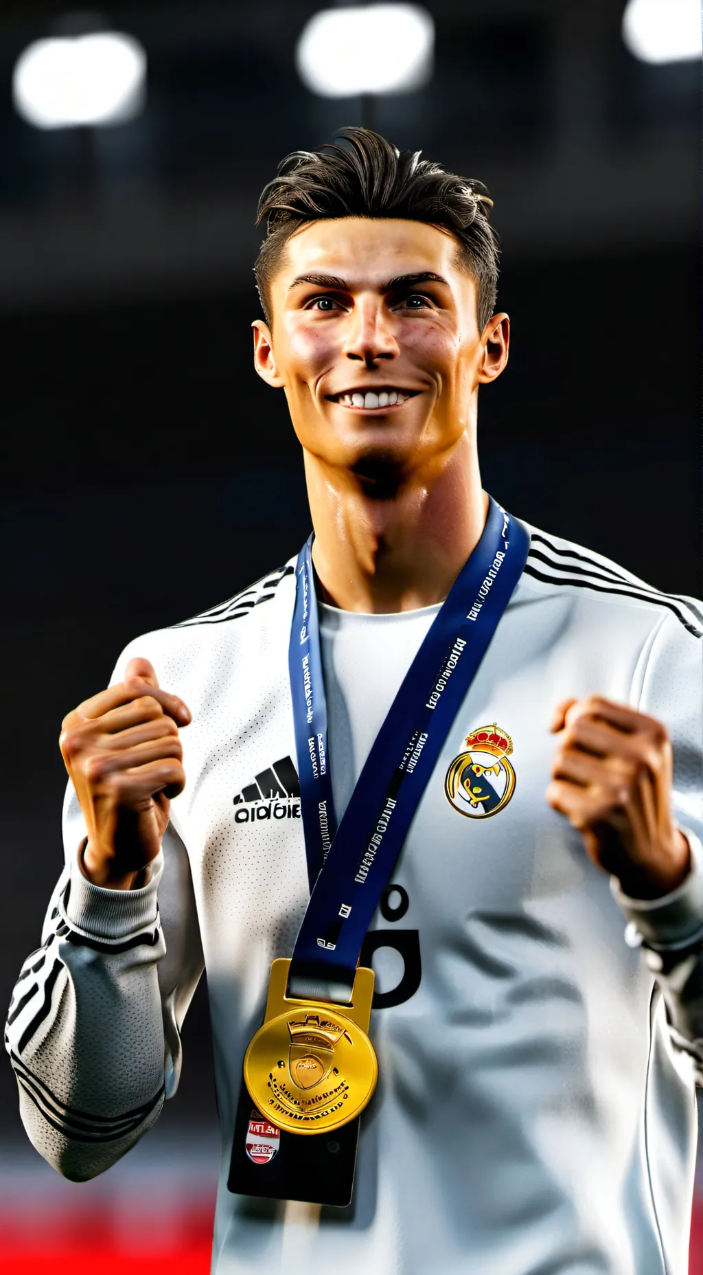 ai character: Ronaldo  background