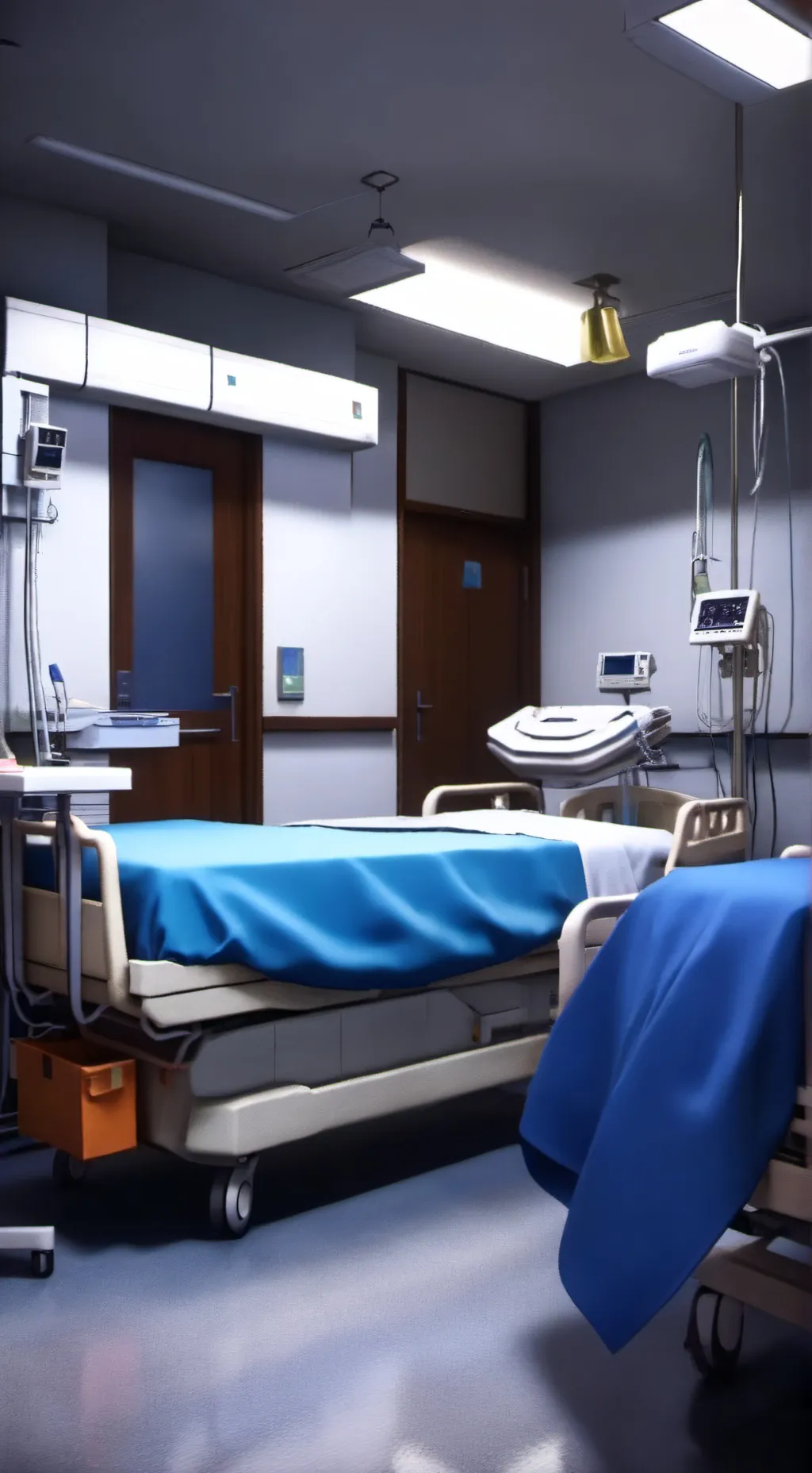 ai character: The Hospital background