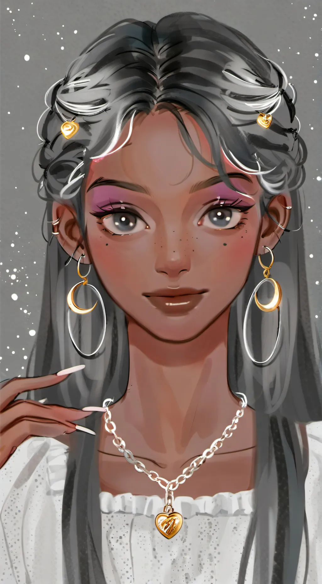 ai character: Elara background