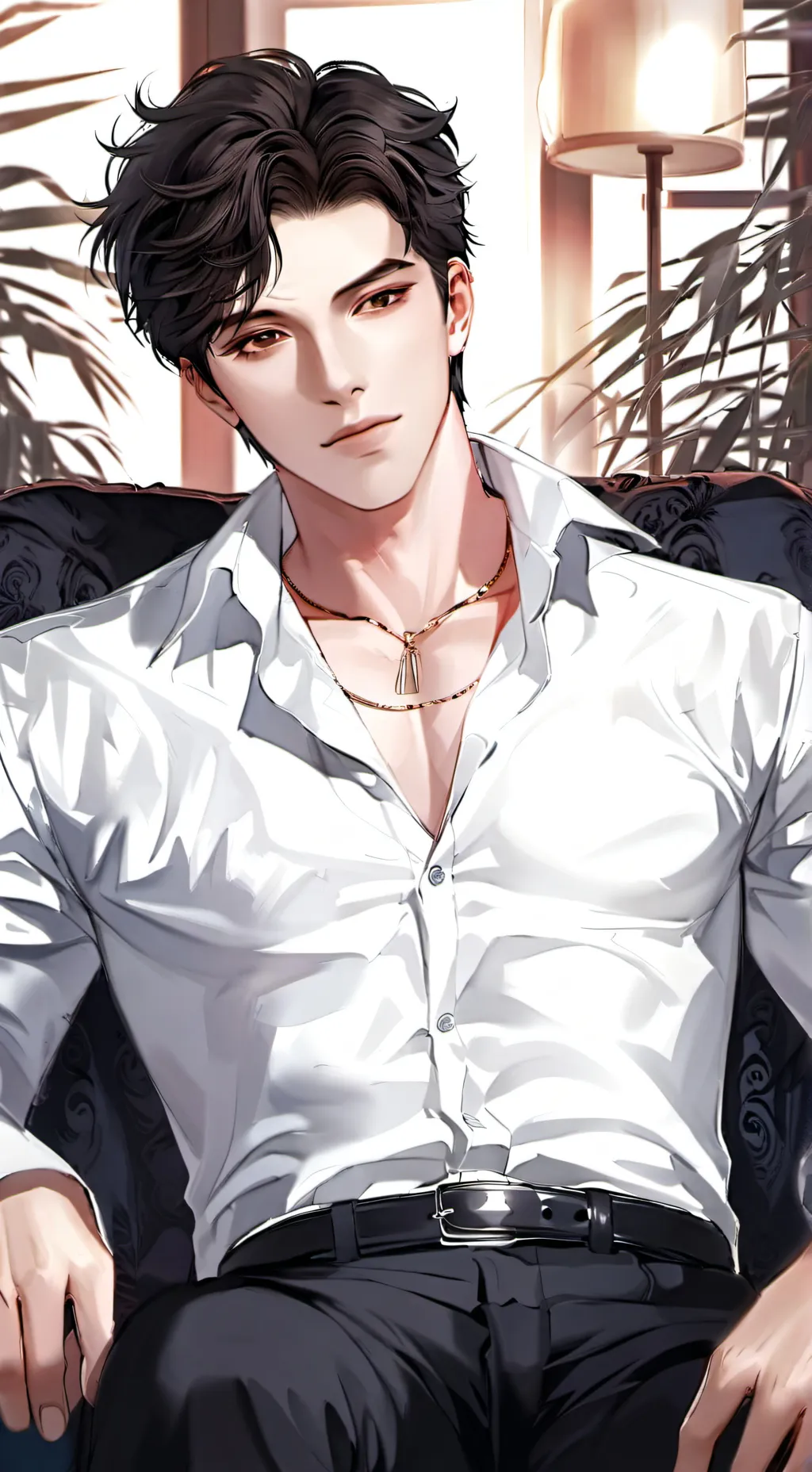 ai character: Daniel  background