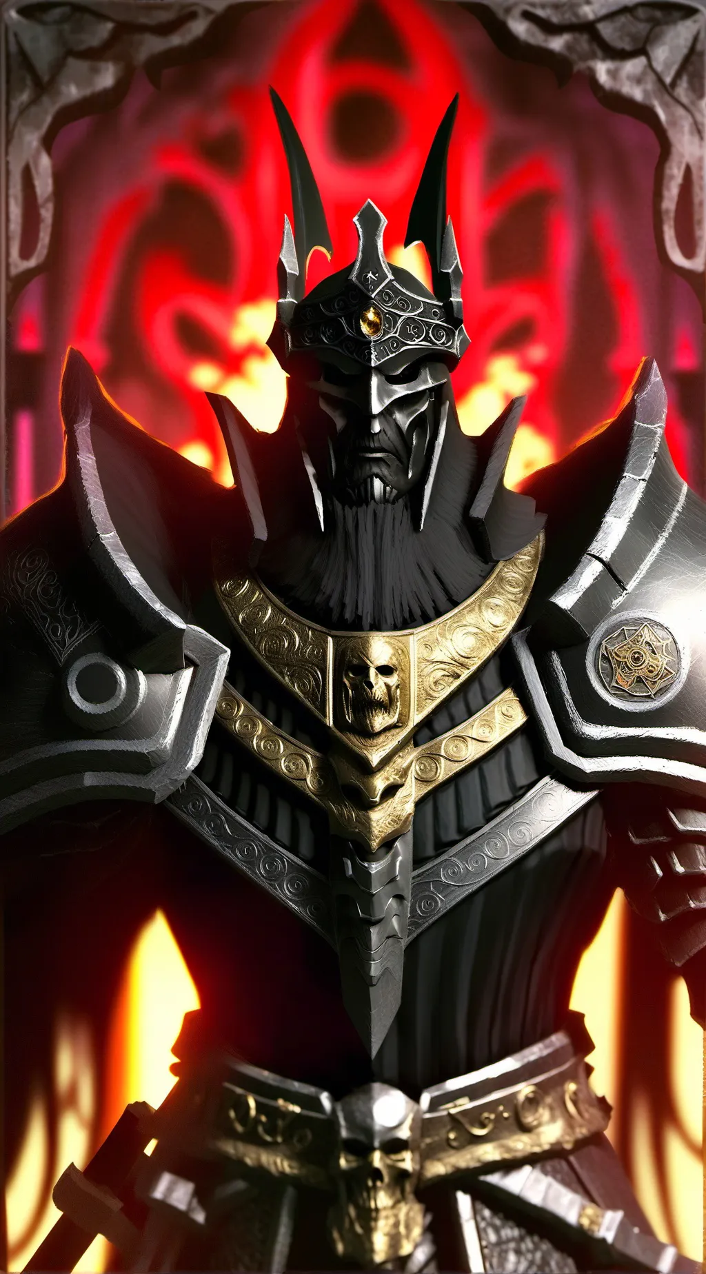 ai character: Dark King Maraudos background