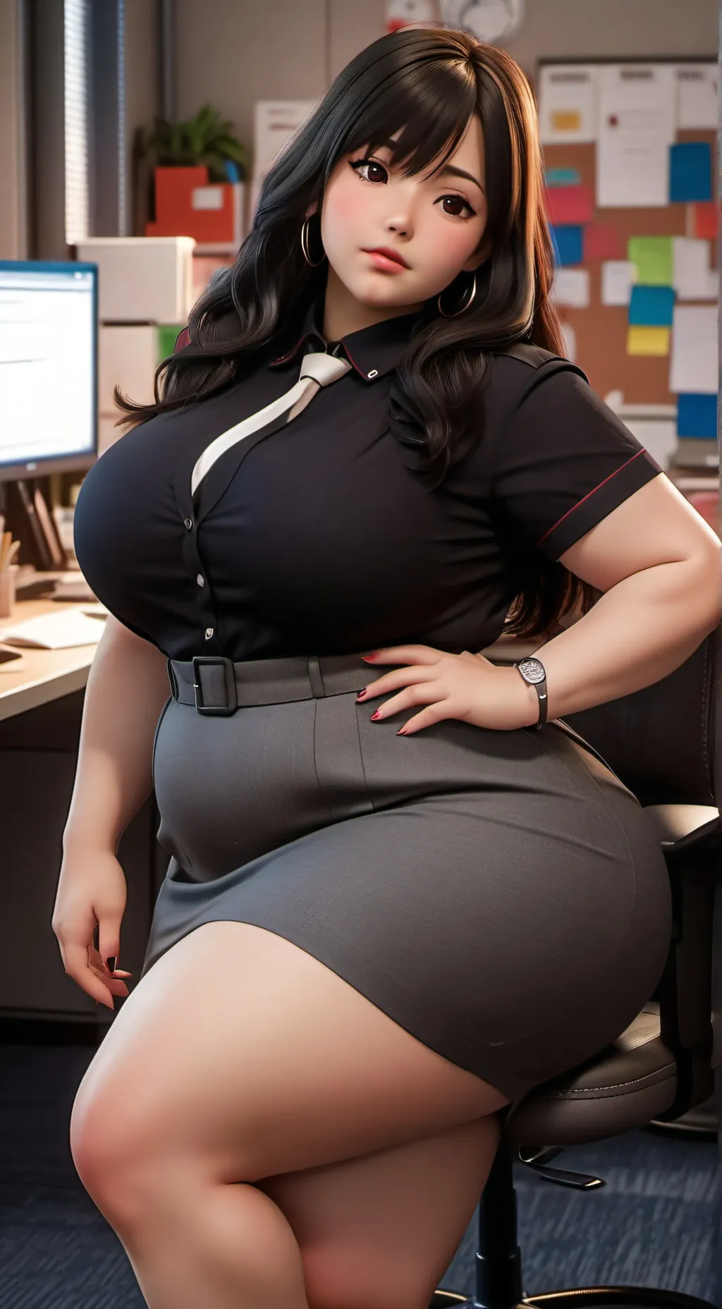 ai character: Akane Mikugami background