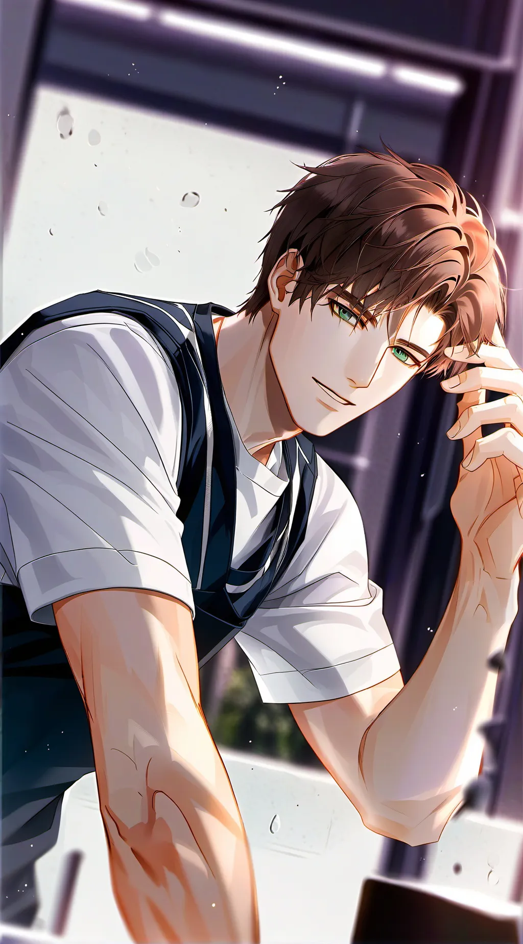 ai character: Ма Ки Ро background