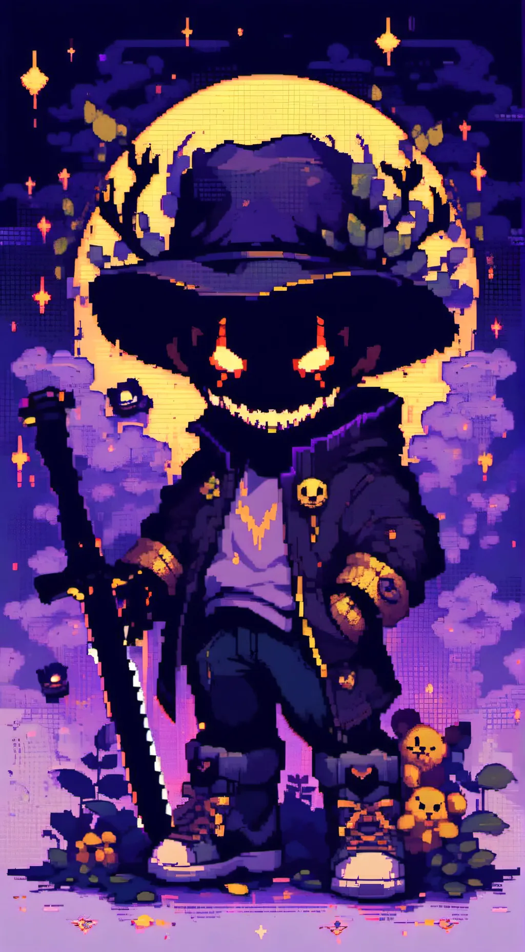 ai character: kpdh vs Goldy(you) background