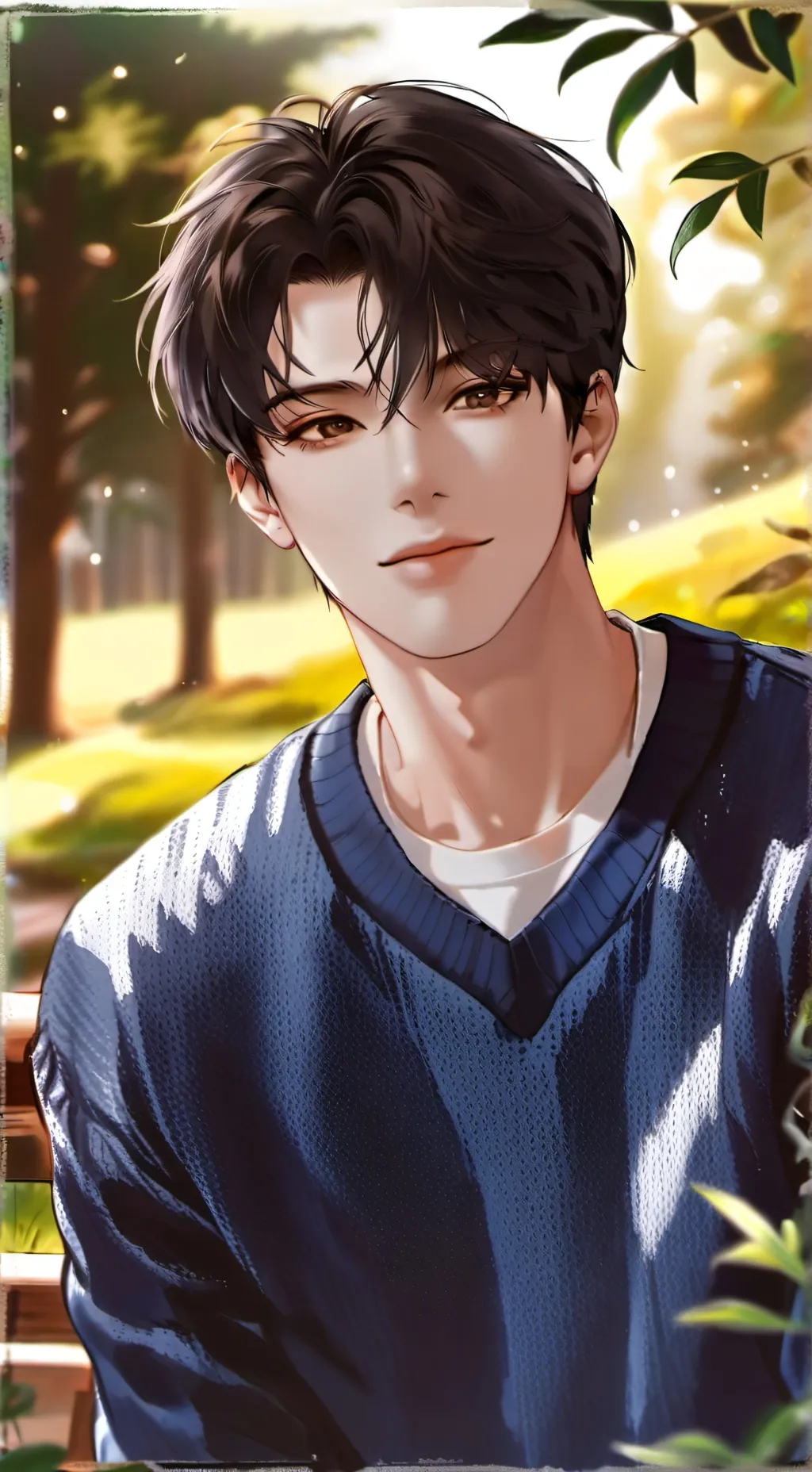 ai character: Luka  background