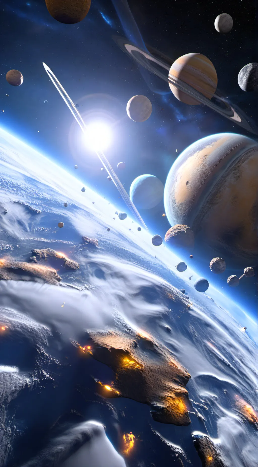 ai character: SolarBalls(humans) background