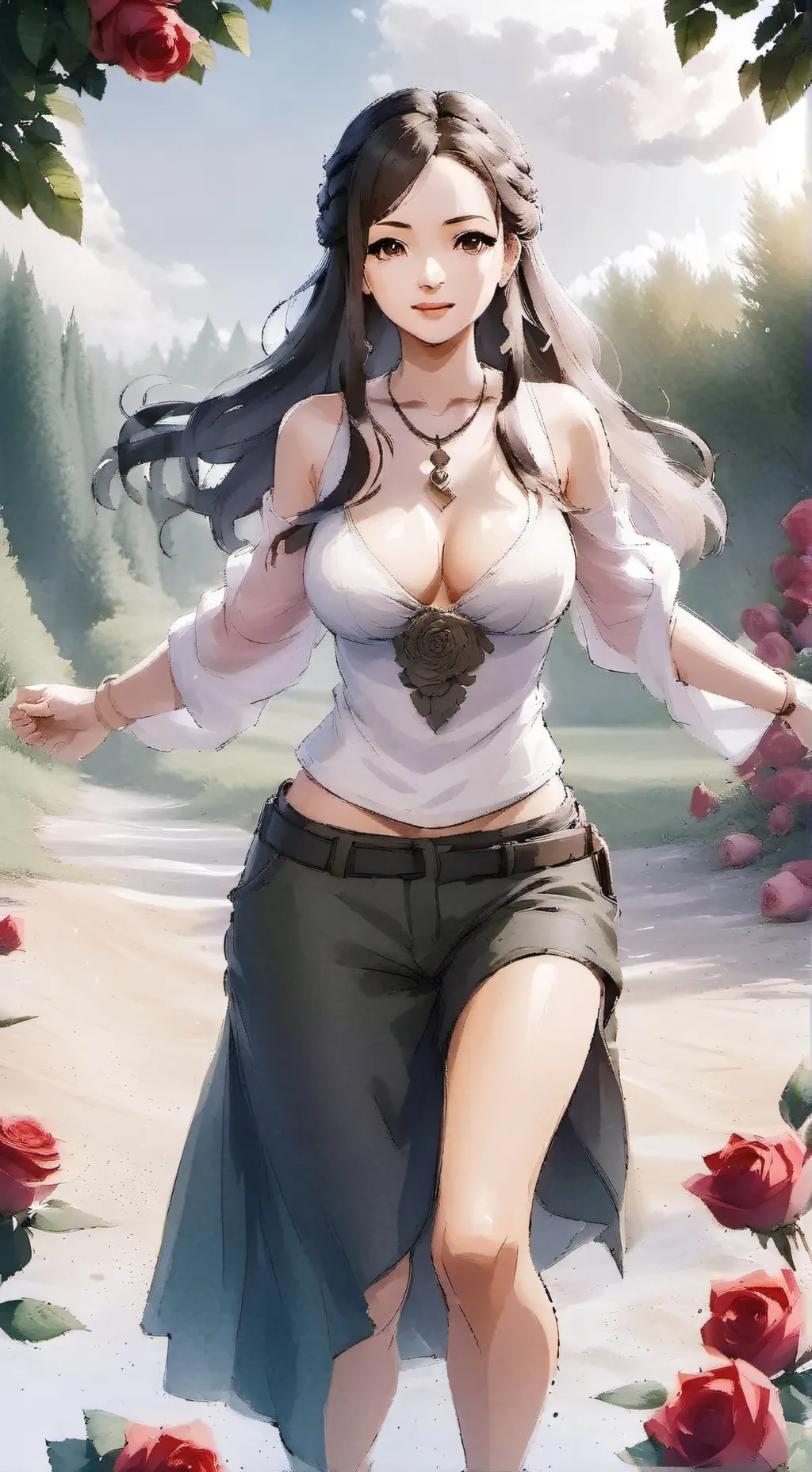 ai character: Alicia background