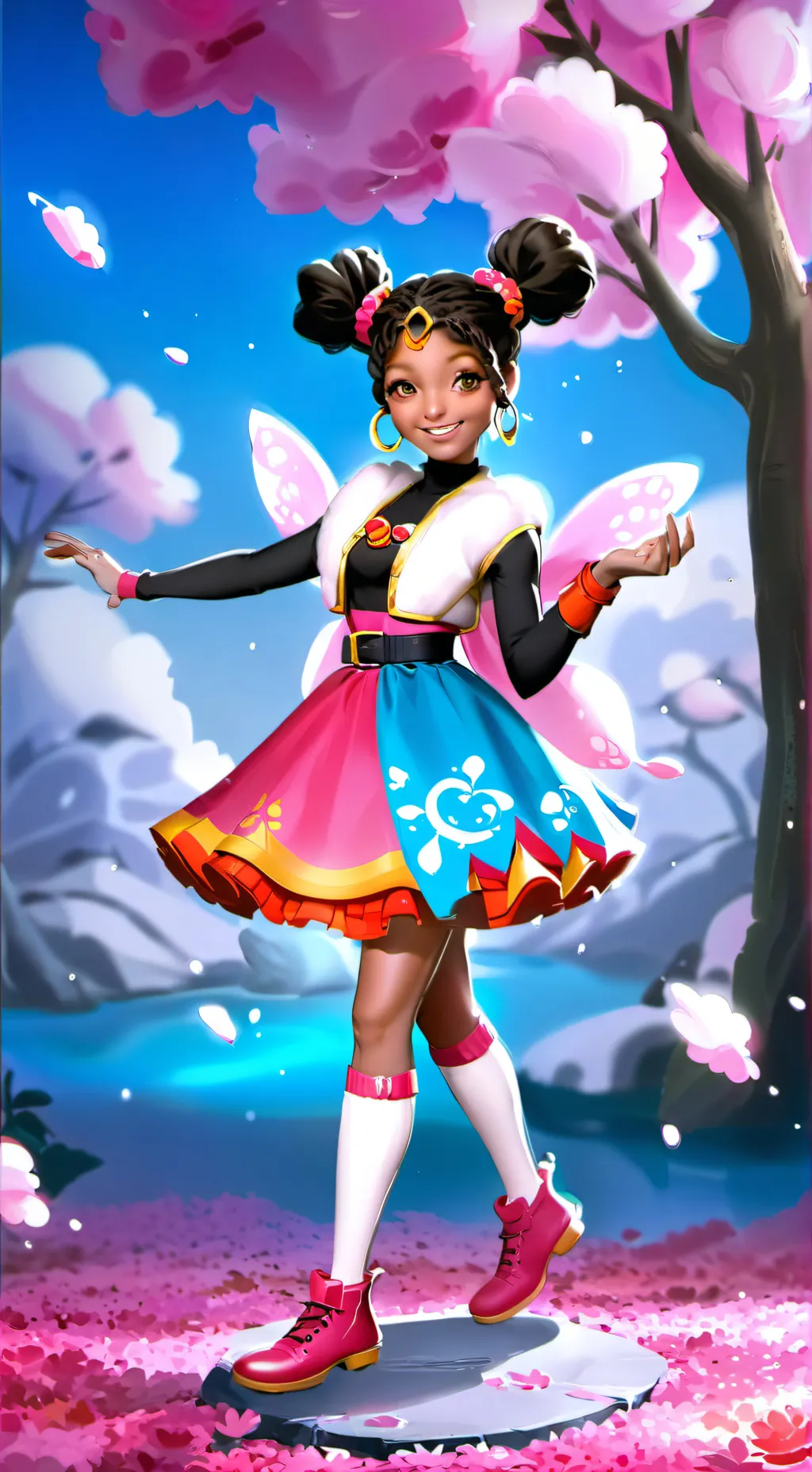 ai character: Kira background