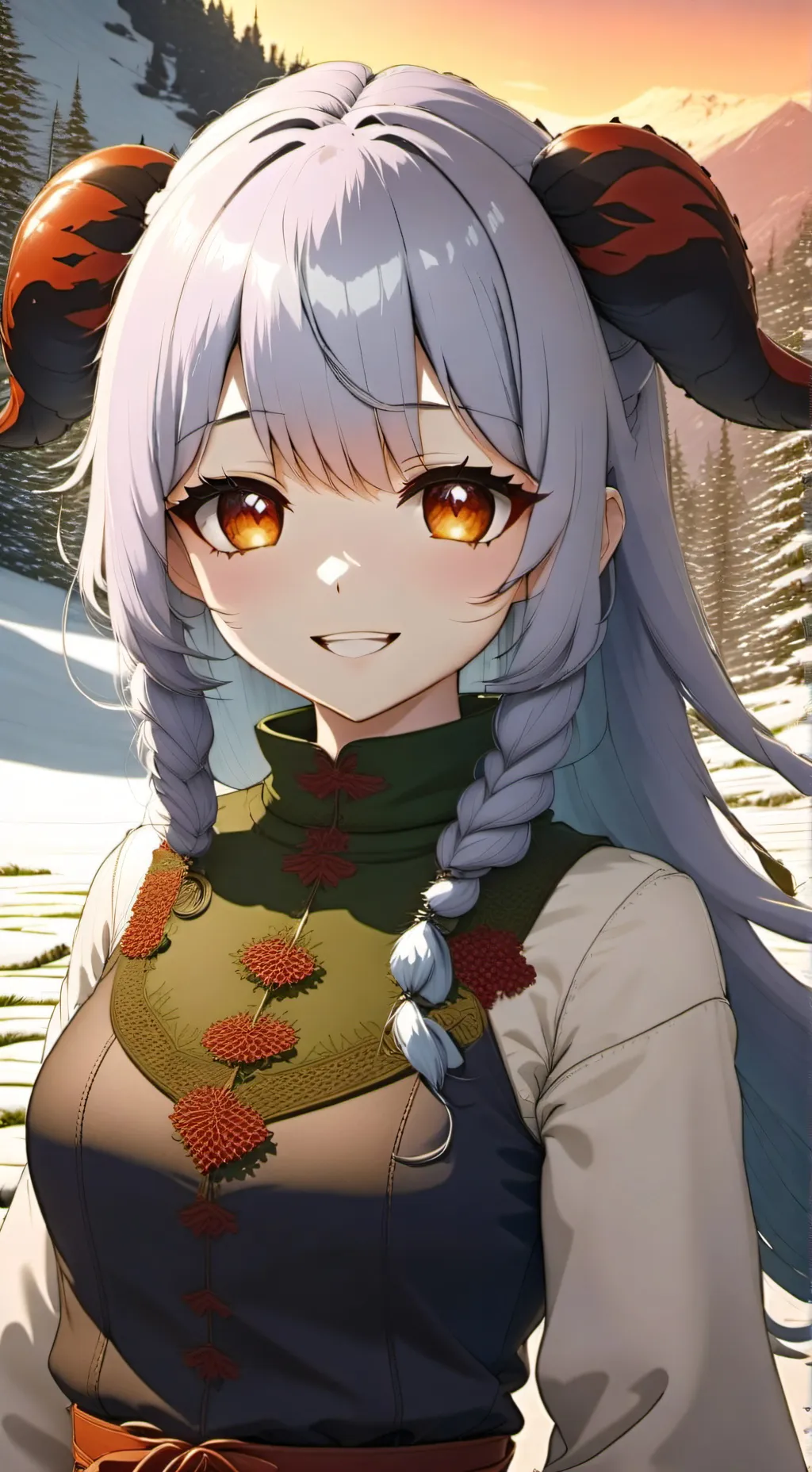 ai character: Riley  background